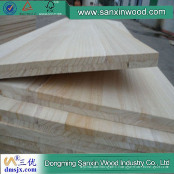 Manufacturer Price Paulownia Edge Glued Panels Solid Wood Board